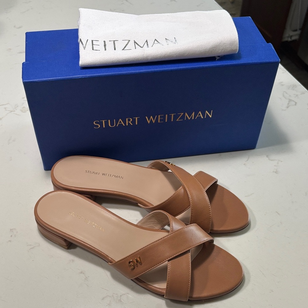 Stuart Weitzman Brown Women's Sandals